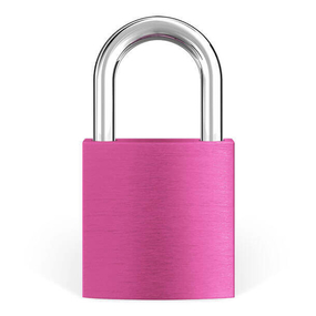 Liebesschloss Pink