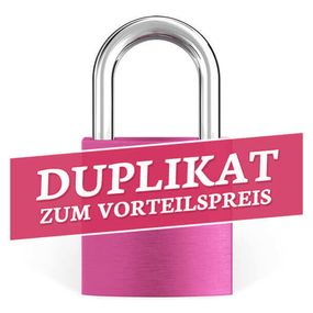 Liebesschloss Duplikat Pink